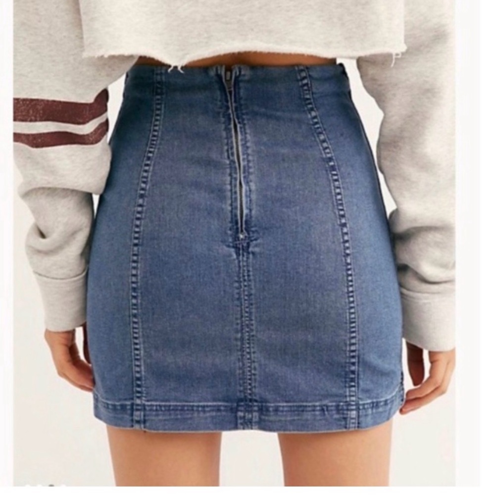 Free People Brown Skirt - Picture 2 of 6